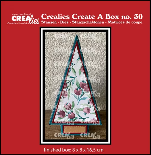 CREAlies Create A Box - No. 30 - Christmas Tree Box