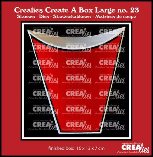 CREAlies Create A Box - No. 23 - Große stehende Kissenbox