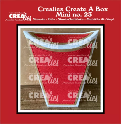 CREAlies Create A Box Mini Nr. 23 Stehende Mini Kissenbox