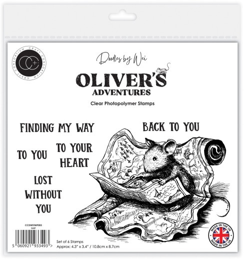 Clear Stamps - Oliver's Adventures - Lost