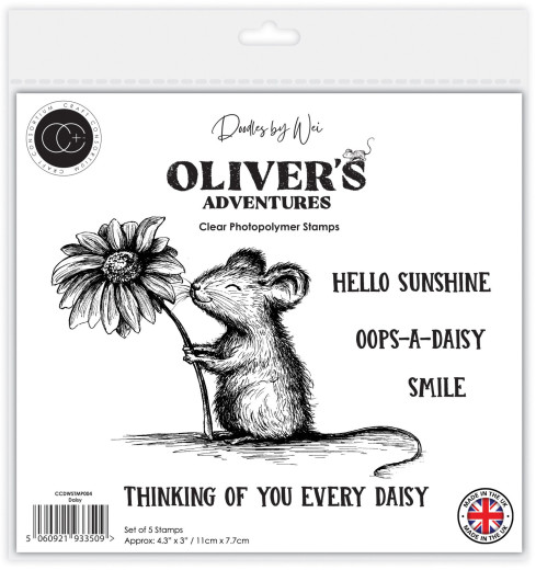 Clear Stamps - Oliver's Adventures - Daisy