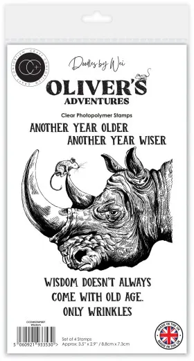 Clear Stamps - Oliver's Adventures - Wisdom