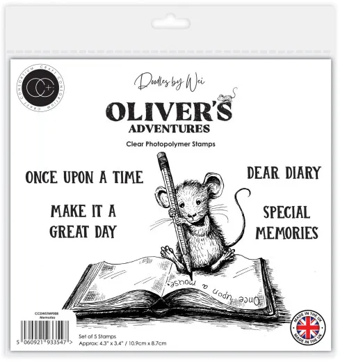 Clear Stamps - Oliver's Adventures - Memories