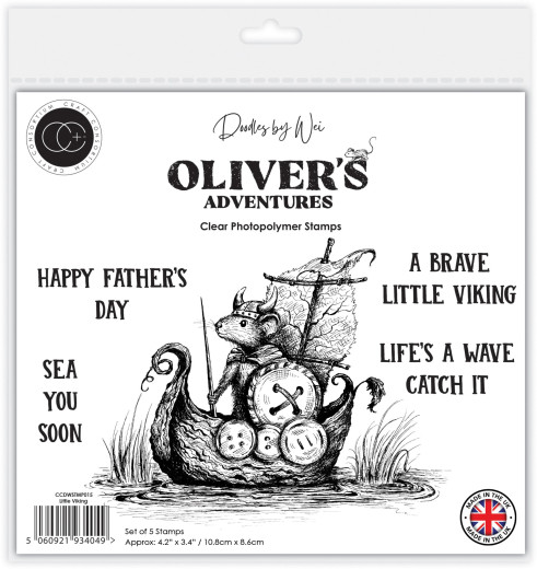Clear Stamps - Oliver's Adventures - Little Viking