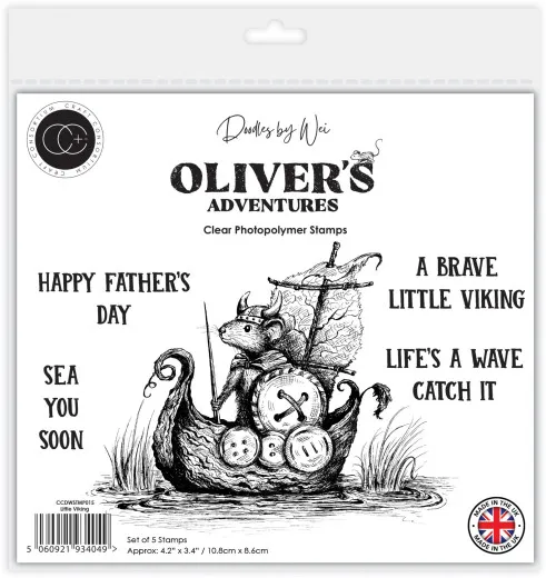 Clear Stamps - Oliver's Adventures - Little Viking
