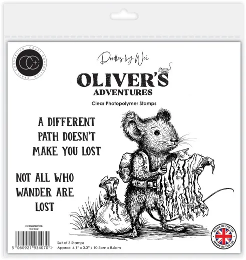 Clear Stamps - Oliver's Adventures - Not Lost