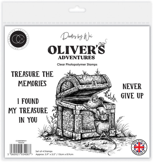 Clear Stamps - Oliver's Adventures - Treasure