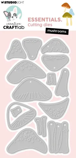 Studio Light - Cutting Dies - Essentials Nr. 1045 - Mushrooms