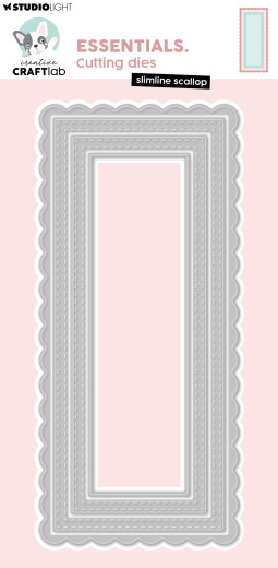 Studio Light - Cutting Dies - Essentials Nr. 1046 - Slimline Scallop