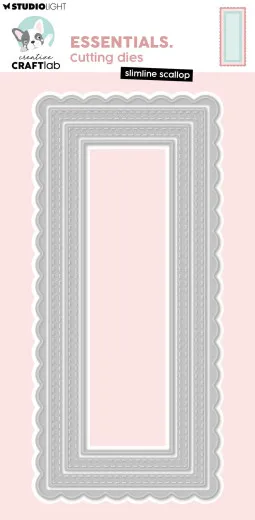 Studio Light - Cutting Dies - Essentials Nr. 1046 - Slimline Scallop