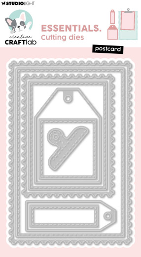 Studio Light - Cutting Dies - Essentials Nr. 1049 - Postcard