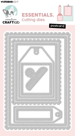 Studio Light - Cutting Dies - Essentials Nr. 1049 - Postcard