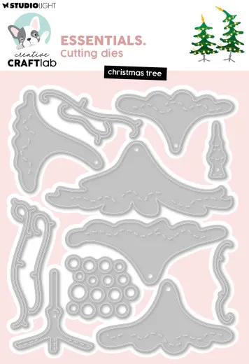 Studio Light - Cutting Dies - Essentials - Christmas Tree