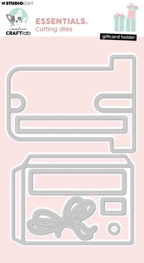 Studio Light - Cutting Dies - Essentials - Giftcard Holder