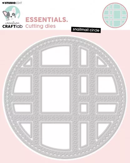 Studio Light - Cutting Dies - Essentials Nr. 966 - Snailmail Circle