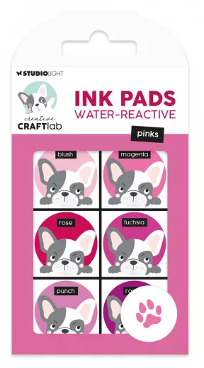 Studio Light - Essentials Nr. 29 - Water-Reactive Ink Pads - Pinks