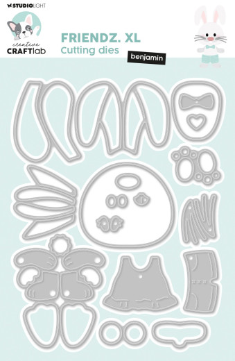 Studio Light - Cutting Dies - Friendz Nr. 1035 - Benjamin XL