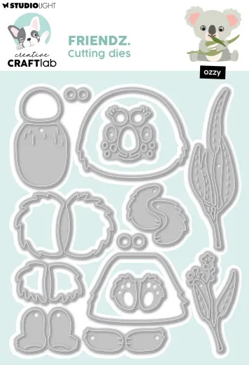 Studio Light - Cutting Dies - Friendz Nr. 1070 - Ozzy