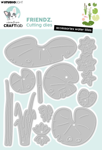Studio Light - Cutting Dies - Friendz Nr. 1083 - Waterlilies