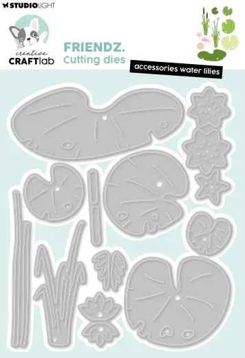 Studio Light - Cutting Dies - Friendz Nr. 1083 - Waterlelies