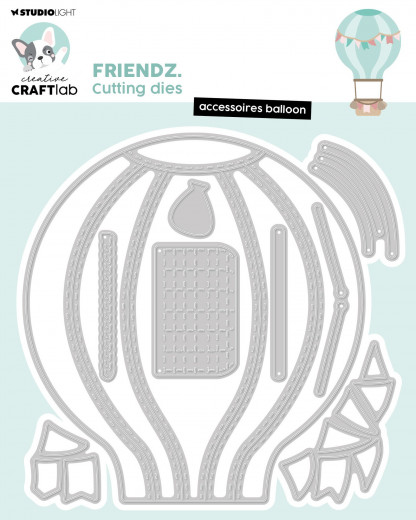 Studio Light Cutting Dies - Friendz Nr. 765 - Accessoires Balloo