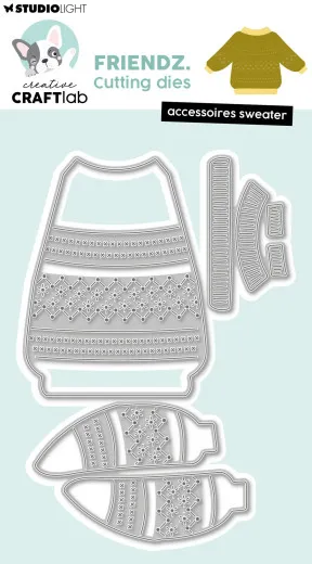 Studio Light - Cutting Dies - Friendz Nr. 988 - Accessoires Sweater