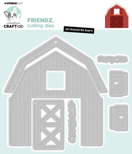 Studio Light Cutting Dies - Friendz Nr. 994 - Accessoires Barn