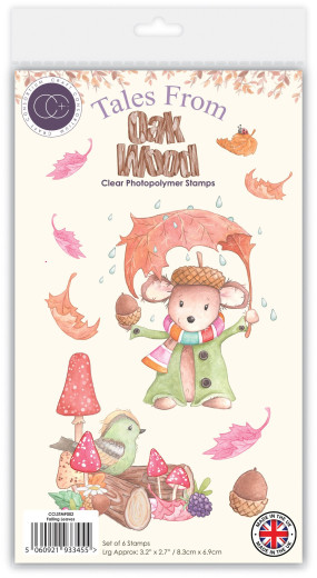 Clear Stamps - Tales from Oak Wood - Falling Leaves