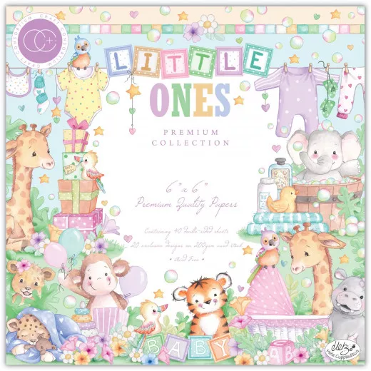 Little Ones - 6x6 Premium Paper Pad