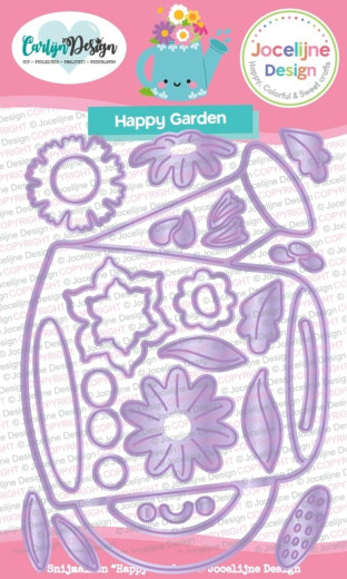 CarlijnDesign Cutting Dies - Happy Garden