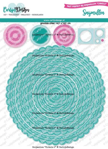 CarlijnDesign Cutting Dies - Circles 2