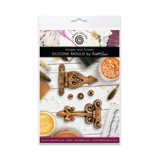 Katy Sue Designs - Silicone Mould - Hinges and Screws
