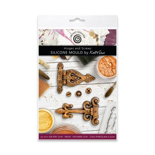 Katy Sue Designs - Silicone Mould - Hinges and Screws