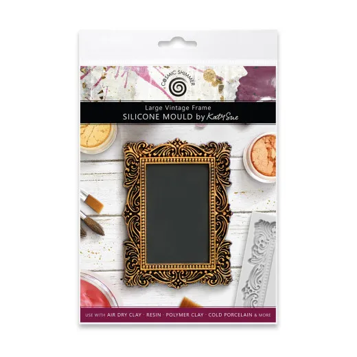 Katy Sue Designs - Silicone Mould - Large Vintage Frame