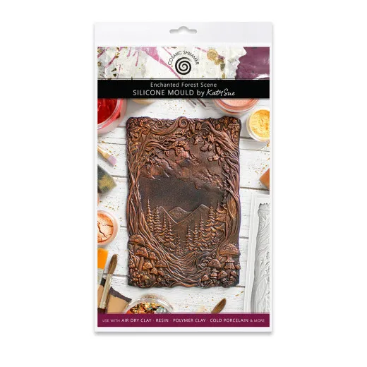 Katy Sue Designs - Silicone Mould - Enchanted Forest Scene