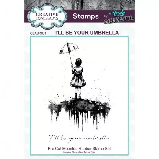 Cling Stamps by Andy Skinner - Ill Be Your Umbrella