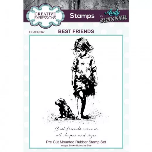 Cling Stamps by Andy Skinner - Best Friends