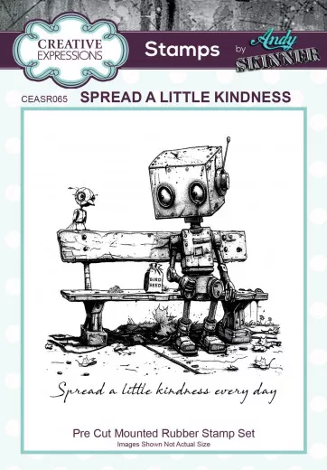 Cling Stamps - Designs by Andy Skinner - Botology - Spread A Little Kindness