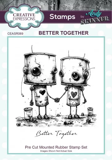 Cling Stamps - Designs by Andy Skinner - Botology - Better Together