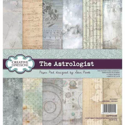 Sam Poole - The Astrologist - 8x8 Paper Pad