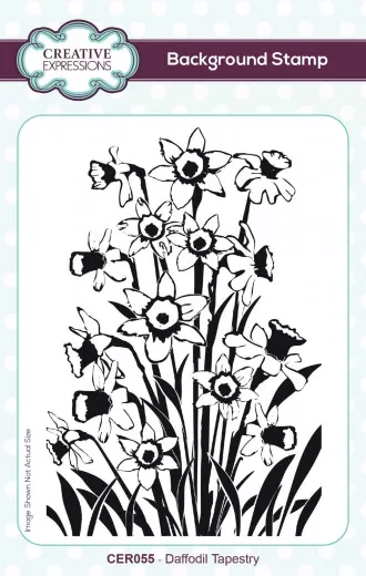 Rubber Stamps - Daffodil Tapestry