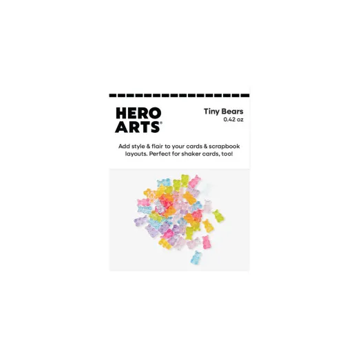 Hero Arts - Beary Sweet Embellishments - Tiny Bears