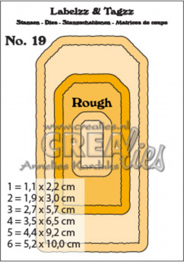 Crea-Nest-Lies Labels and Tags - Nr. 19