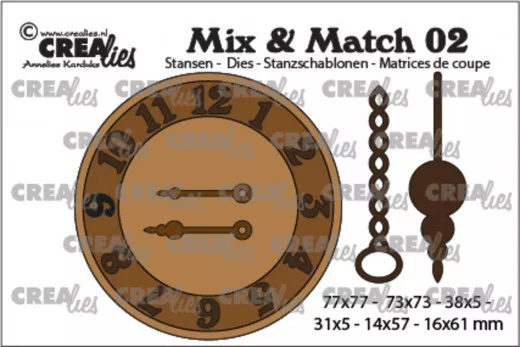 CREAlies Mix and Match - Nr. 2 - Uhr mit Kette und Pendel