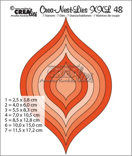 Crea-Nest-Lies XXL Stanze - Nr. 48 - Navette