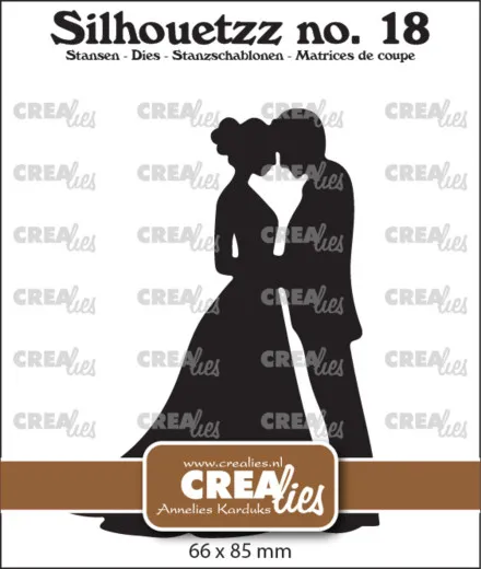 CREAlies Silhouetzz Nr. 18 - Wedding Couple