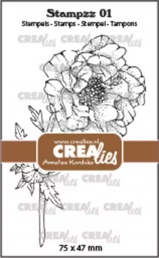 CREAlies Clear Stamps Stampzz - Geum