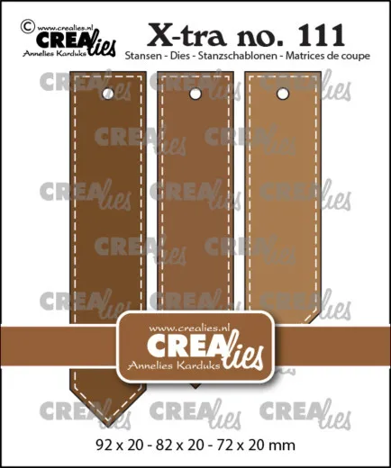 X-tra Stanze - Nr. 111 - Pointy Tags with Stitchline