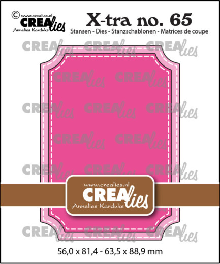 CREAlies Xtra - No. 65 ATC Ticket mit Stichlinie