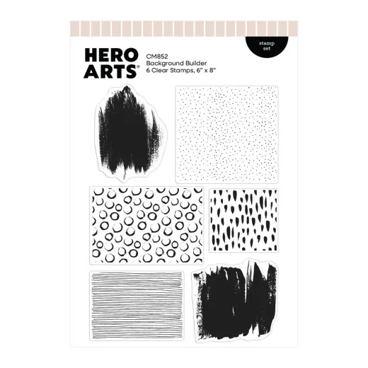 Hero Arts Clear Stamps - Tote-ally Awesome - Background Builder